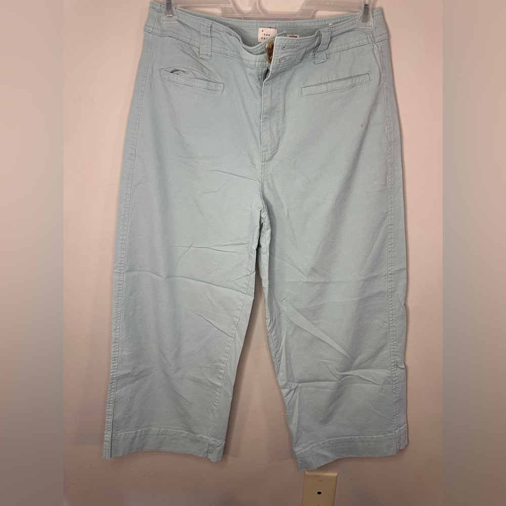 Womens a new day light green casual 
pants size 12